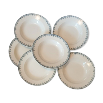 Lot 6 hollow plates