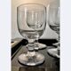 Large crystal beer or dessert glasses, 2 heights