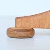 Sjoerd Soeters scuptural dining table in birch Lundia The Netherlands