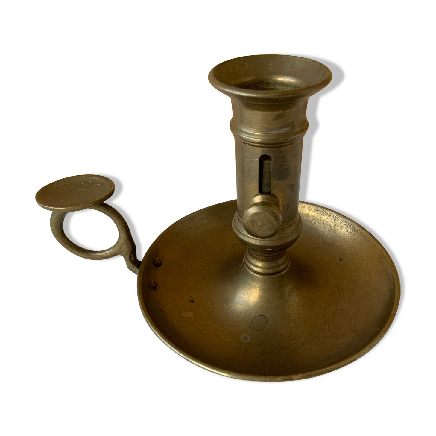 Brass candle holder