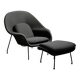 Womb Chair 2nd edition by Eero Saarinen, Knoll around 1970