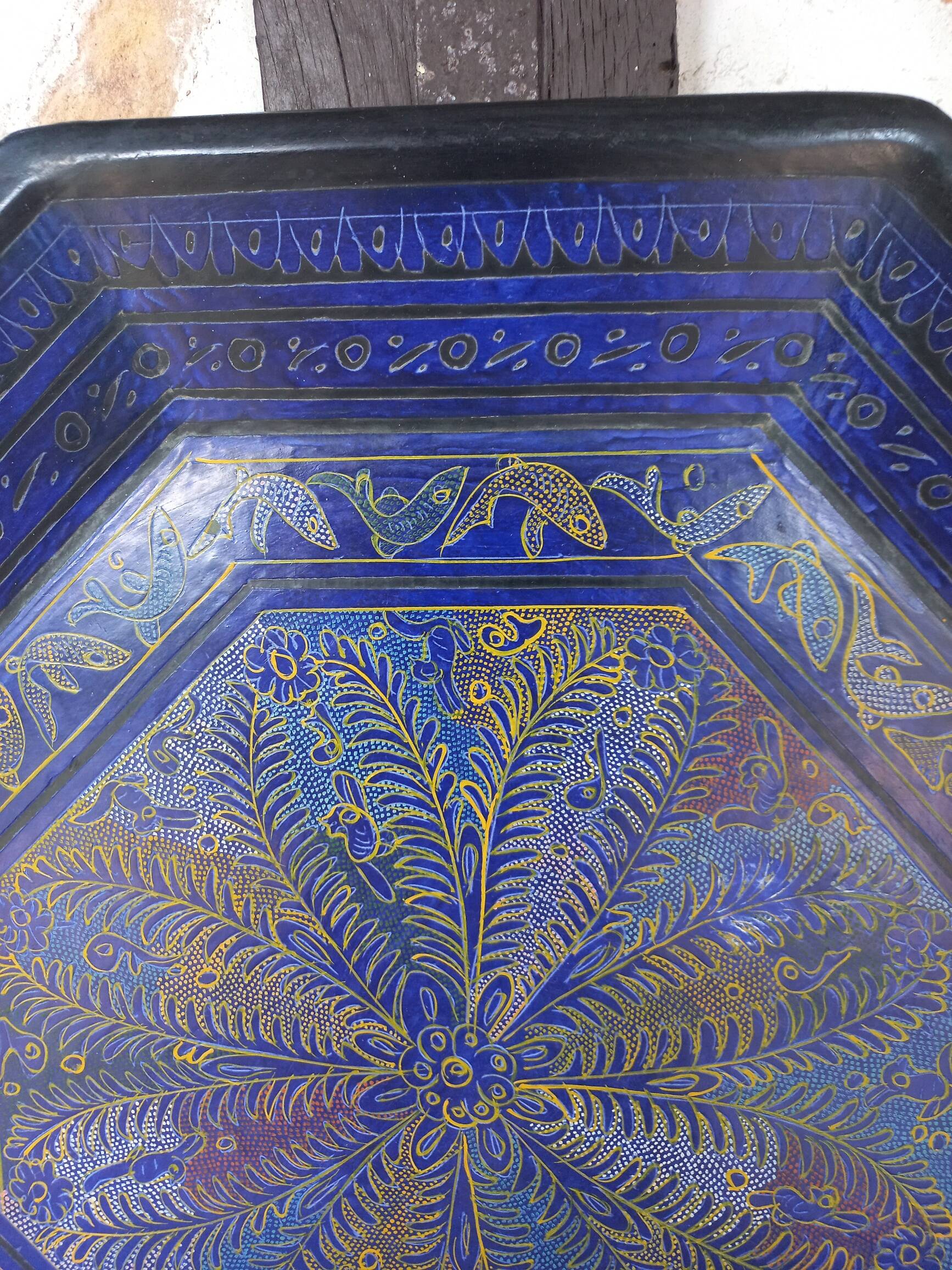 Decorative Mexican tray dish