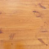 Oval cherry farmhouse table