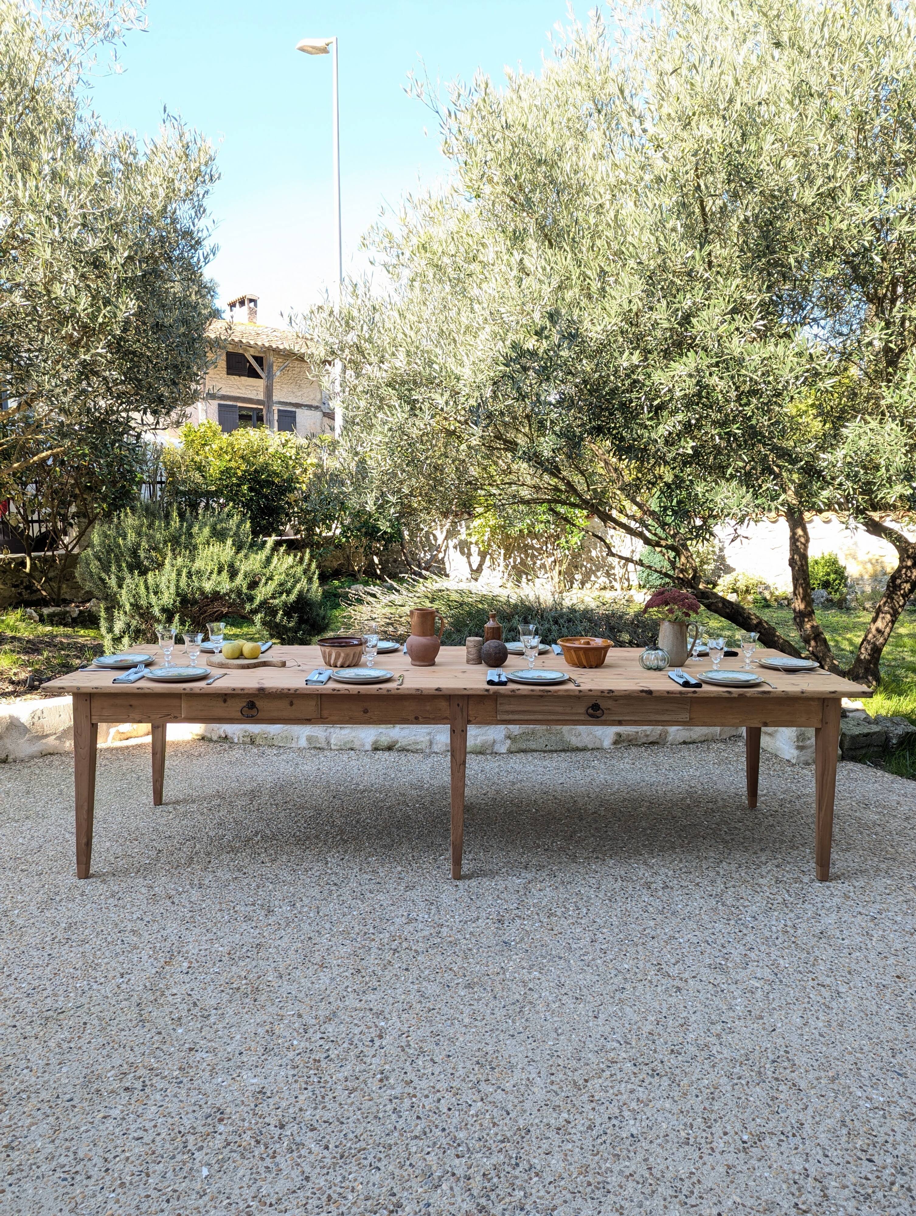 Large farmhouse table