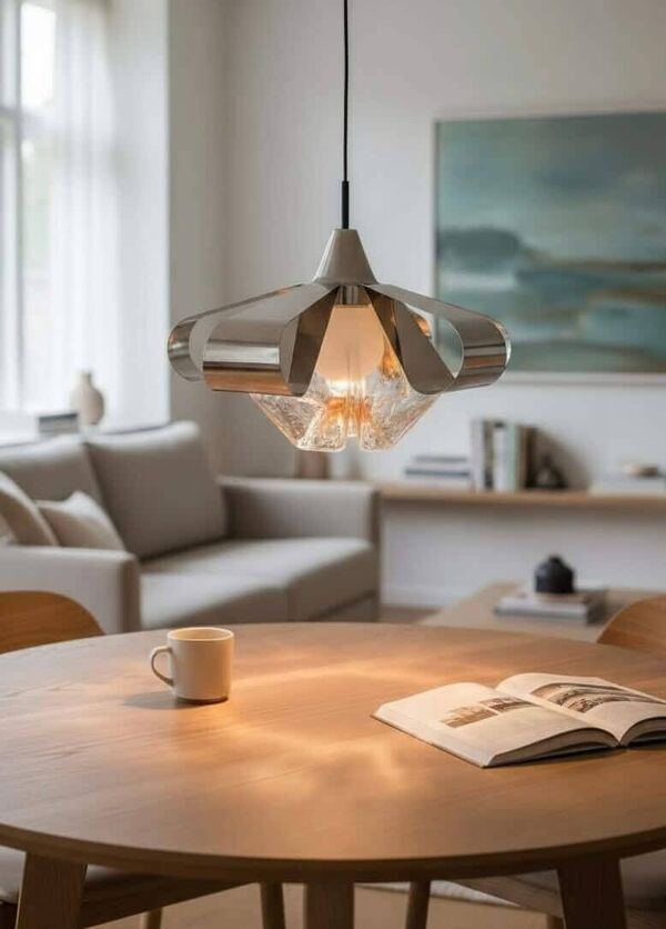 Gaetano Sciolari pour Mazzega, suspension 70’s