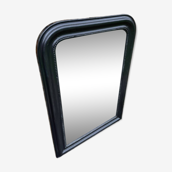 Louis Philippe mirror black stained mirror