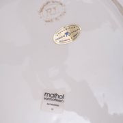 Mid century modern large Italian ceramic Peacock platter