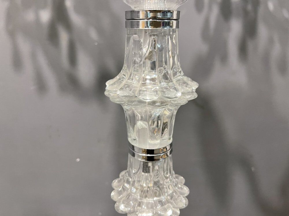 Murano crystal glass floor lamp