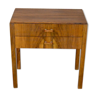 Art deco table walnut 1940
