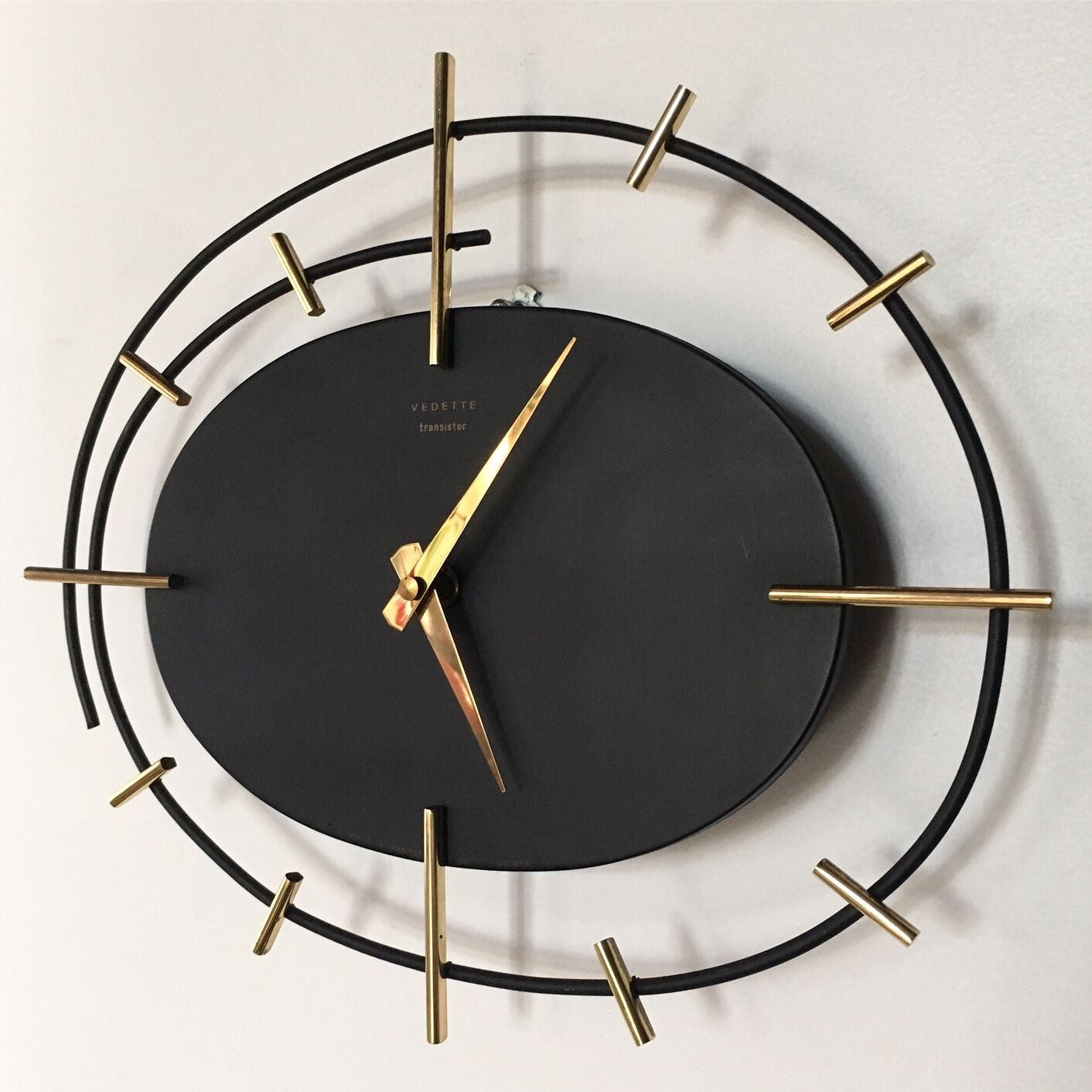 Pendule française deisgn atomique 1950