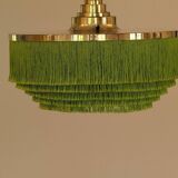 Superb brass fringed pendant light T-603 Hans Agne Jakobsson
