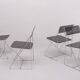 Nuova X-Line Chairs by Niels Jørgen Haugesen for Hybodan AS, Denmark 1970s