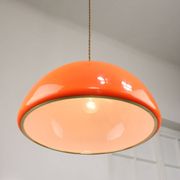 Lampe à Suspension Space Age Cabras par Luigi Massoni pour Guzzini, 1960s