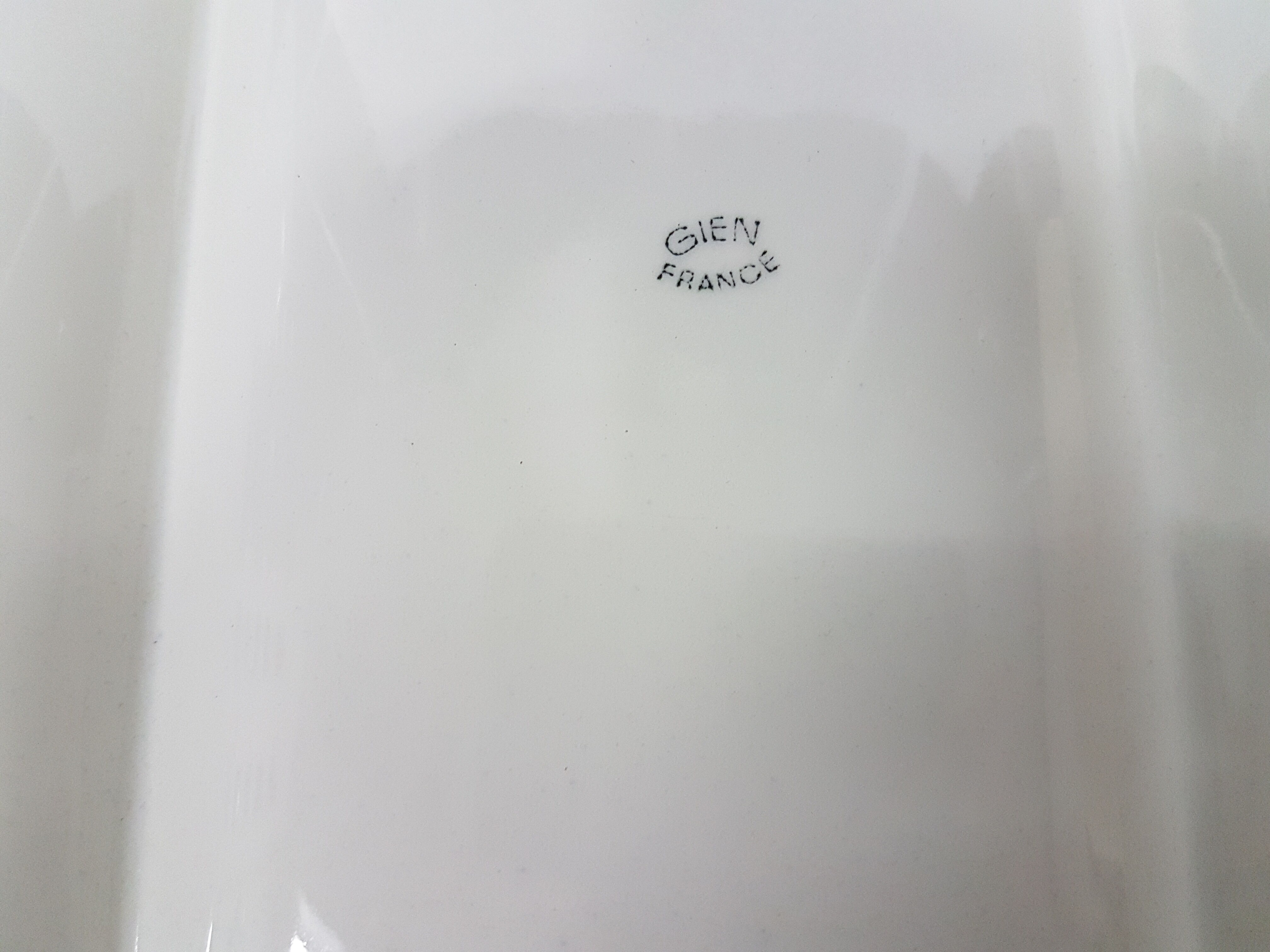 Dish raviers Gien France, 60s