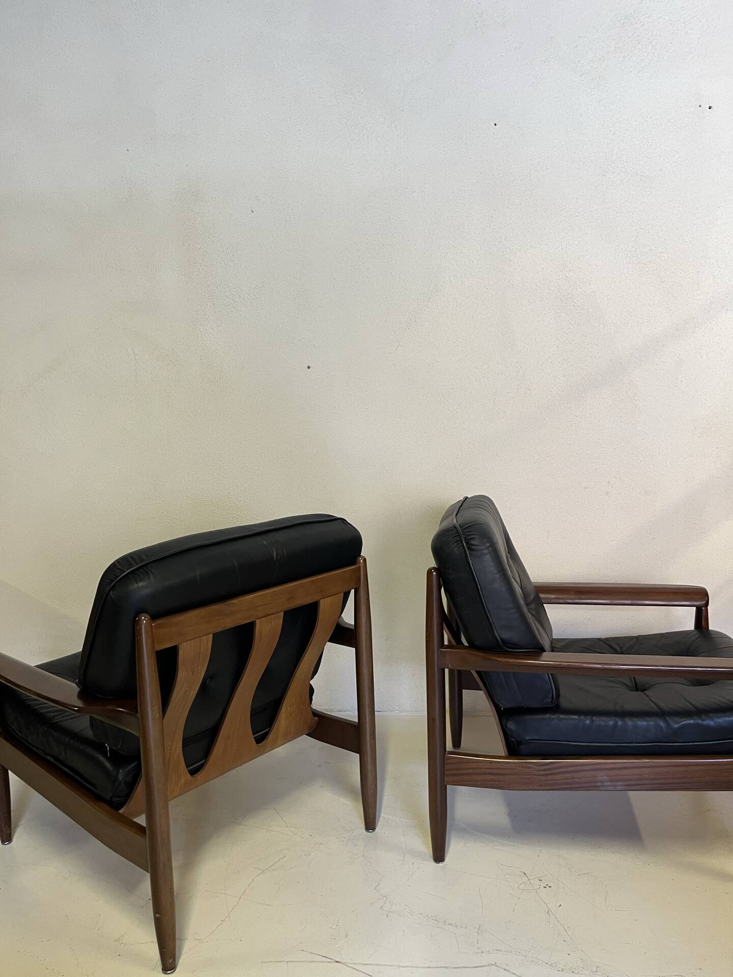 Paire de fauteuils scandinave danois