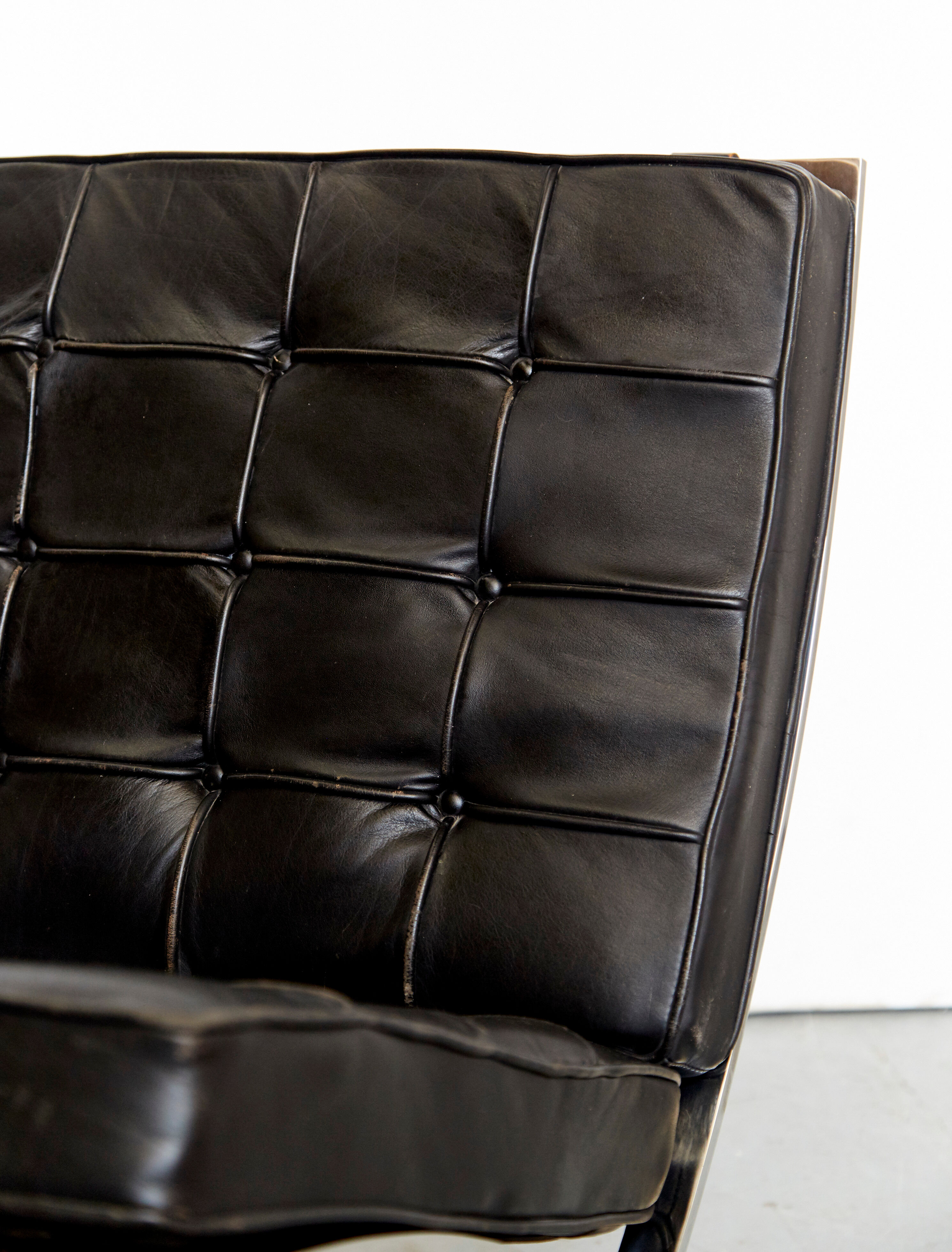 Fauteuil Barcelona MR90 par Ludwig Mies de La Rohe pour Knoll International