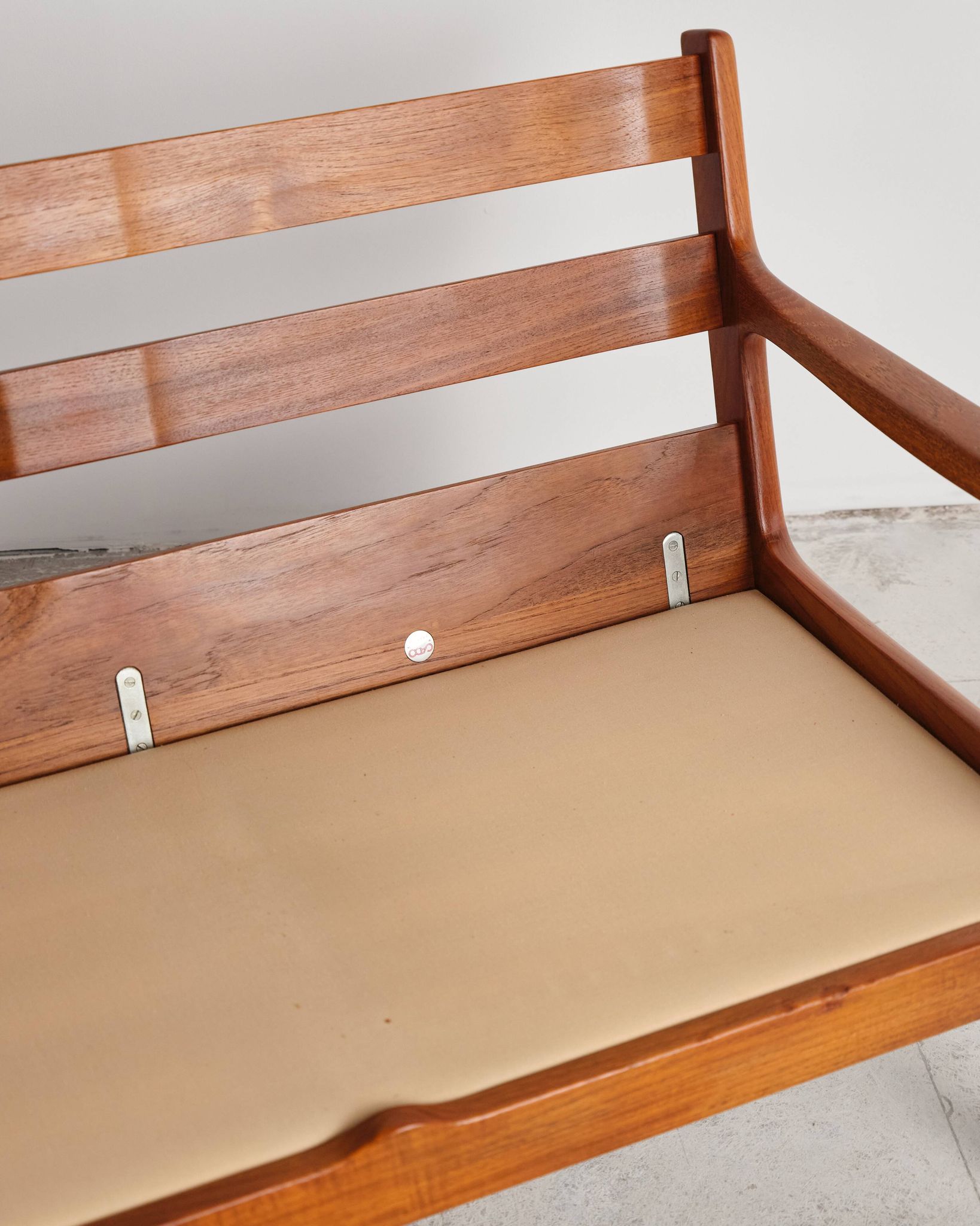 Sofa by Ole Wanscher for France & Son, Senator series, in teak.
