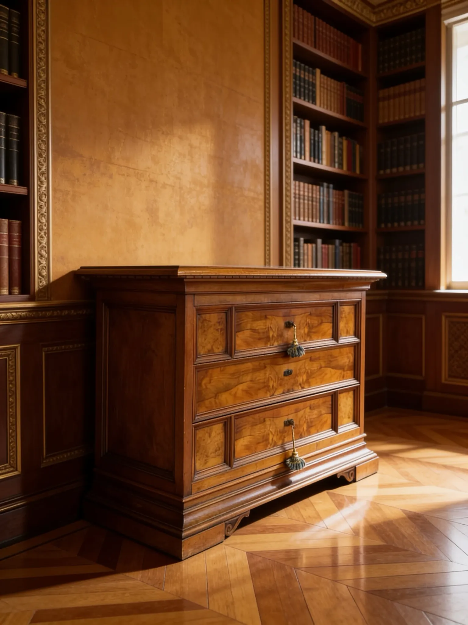 Elegant antique Italian chest of drawers, dating from the 20th century