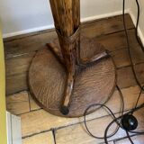 Lampadaire rotin