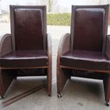 Pair of designer chairs "Lloyd Loom original".