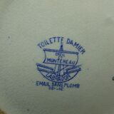 Broc old toilet creil montereau labrador model checkerboard.