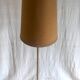 Lampadaire / liseuse tripode en métal doré - années 60