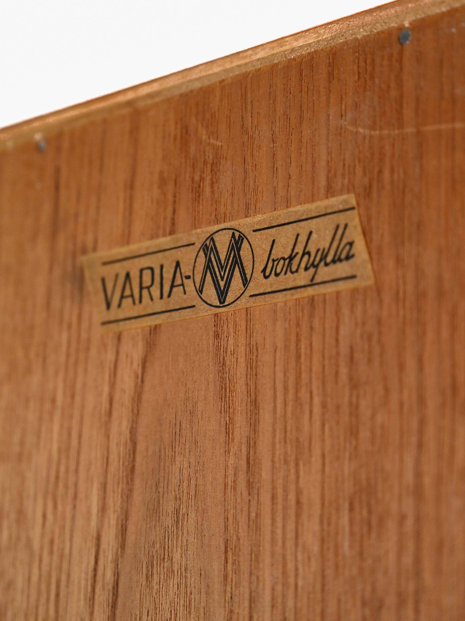 Swedish bookcase with storage unit