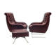 Paire de fauteuils Varam avec ottoman