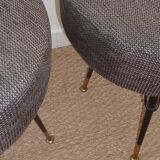 Pair of stools / poufs