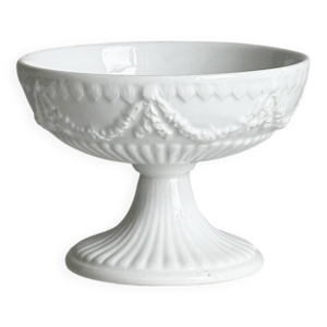 coupe porcelaine blanche