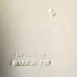 Lot plates, compotier, dish longchamp daisies iron earth