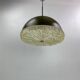 Suspension Space Age 1970, marron et chrome