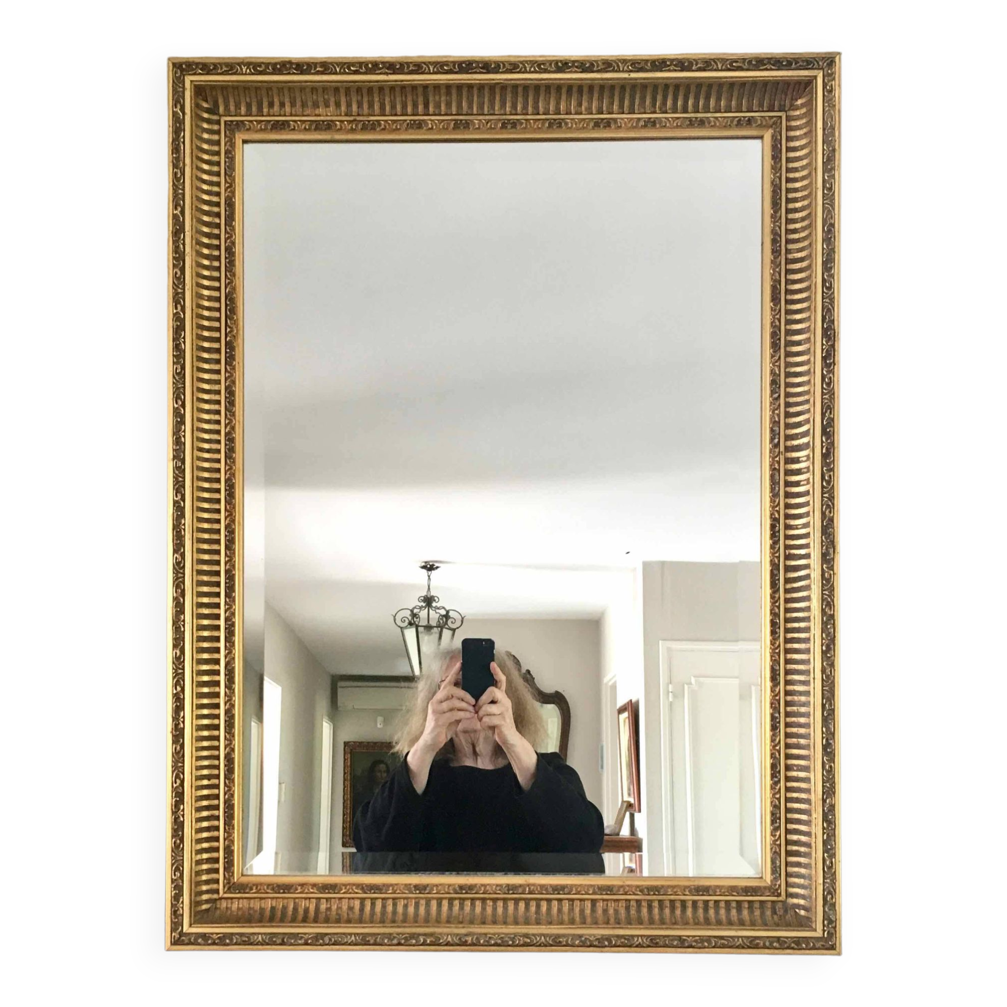 Beveled mirror 81x61cm