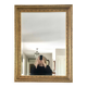 Beveled mirror 81x61cm