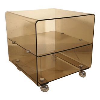 Plexiglas coffee table 70s