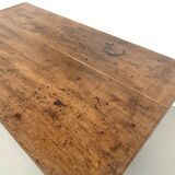 Solid oak trade counter, six drawers, France, circa 1920.