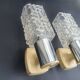 Pair of wall sconces Targetti 1970s Italy