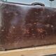 Antique cardboard suitcase