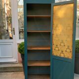 Art Deco glass Parisian wardrobe