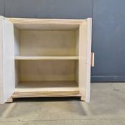 Cabinet en roseau vintage, années 1970