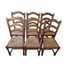 Chaises en chêne