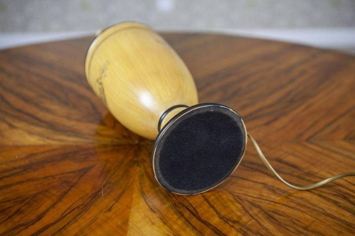 Second Half of the 20th Century Ceramic Lamps, 1950s, Set of 2