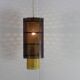Fifties perforated metal pendant lighting