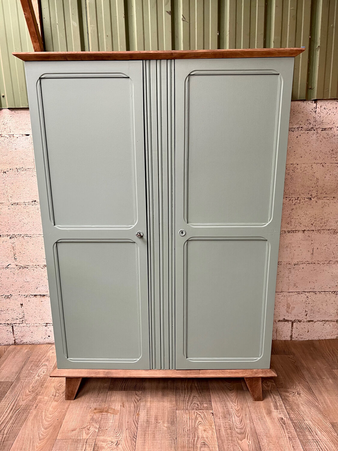 Vintage wardrobe restyled