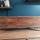 Furniture with drawers on solid wood air-gummed desk