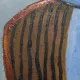 Large-scale “Le Regard” oil painting after Karel Appel, Netherlands, 1990s