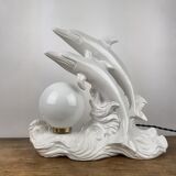 Dolphin table lamp