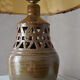Lamp signed Thierry and Chantal Robert Charter on the Loir