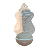 Rare wall-mounted shell fine earthenware C&M