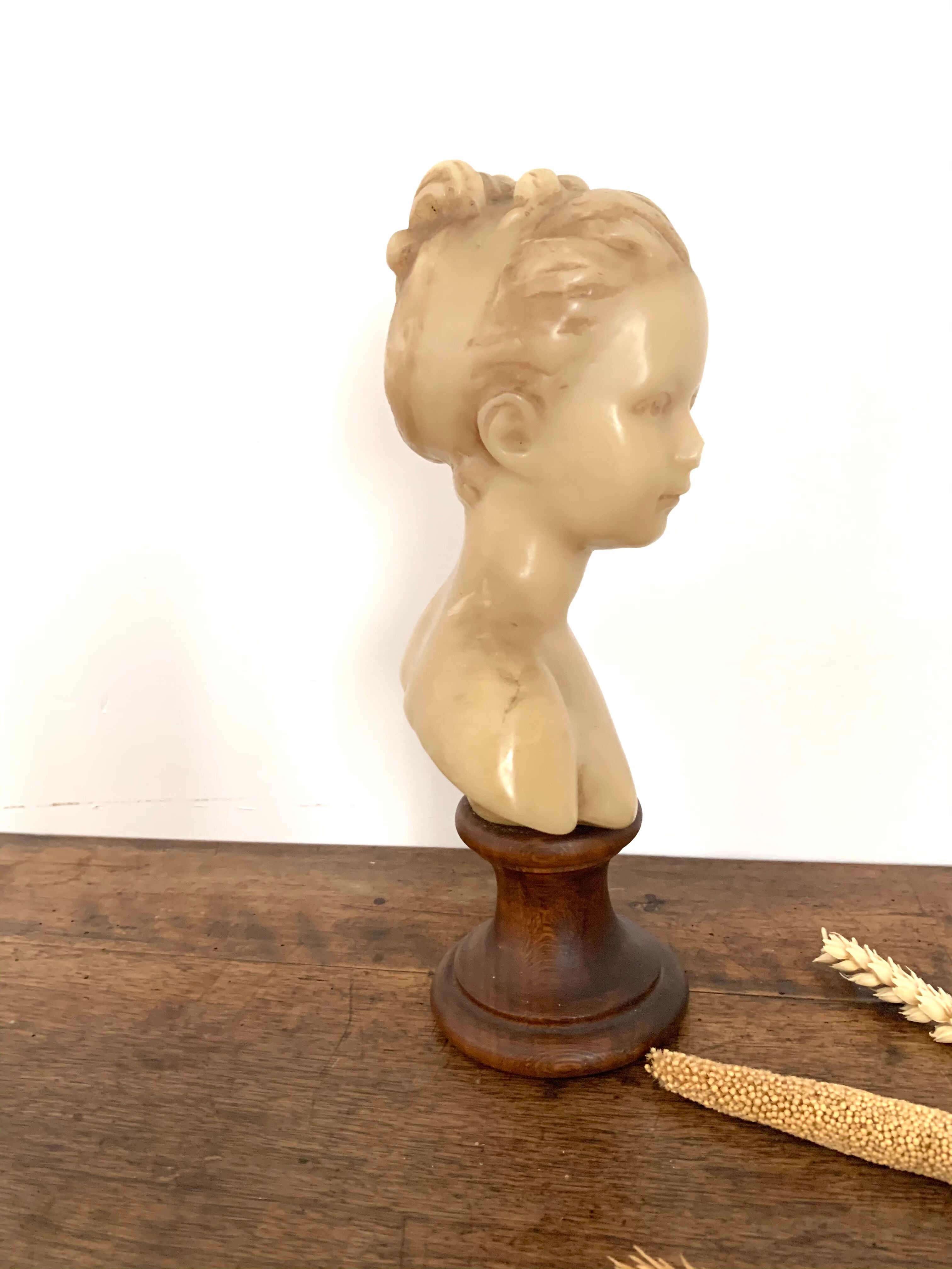 Wax bust